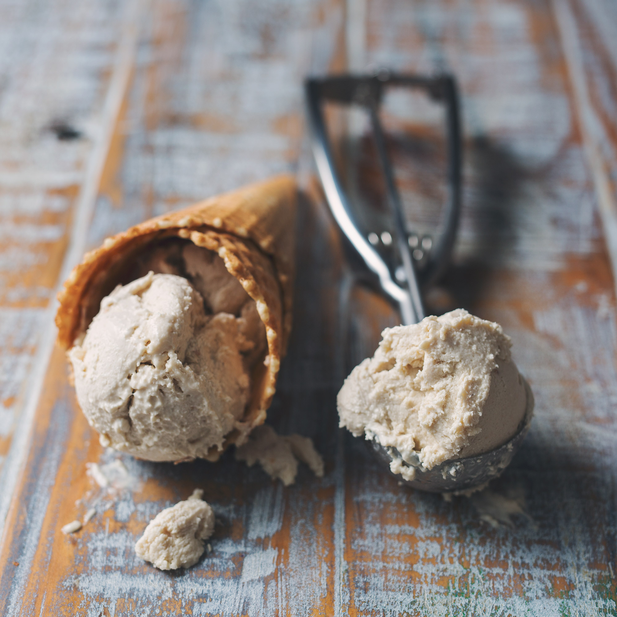 Coconut and Lychee Dairy Free Ice-cream
