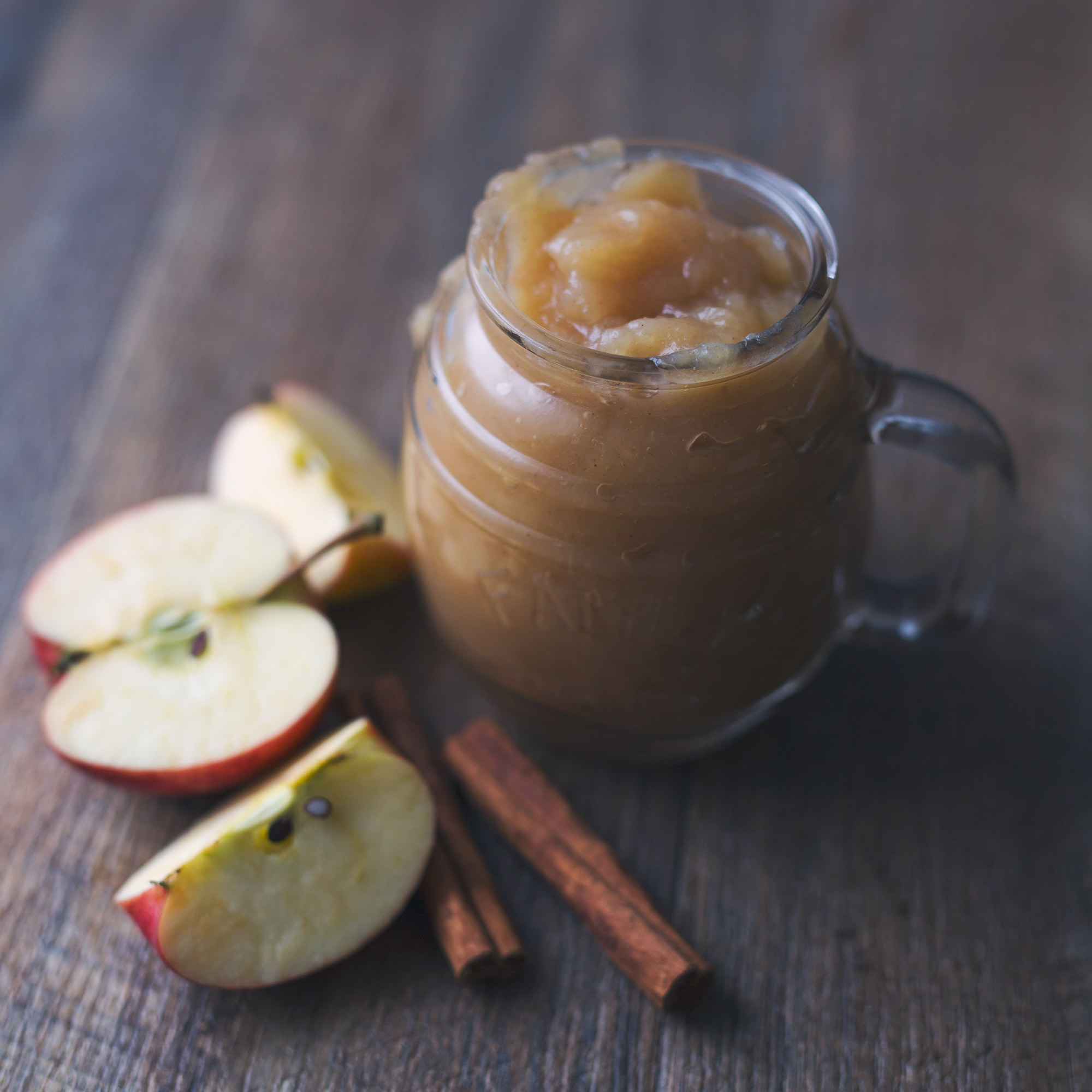 Homemade Sugar-free Applesauce