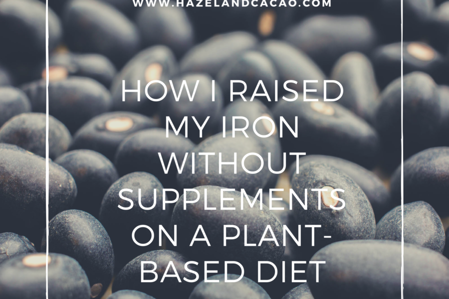 How I Raised My Low Iron Without Supplements on a Plant-based Diet