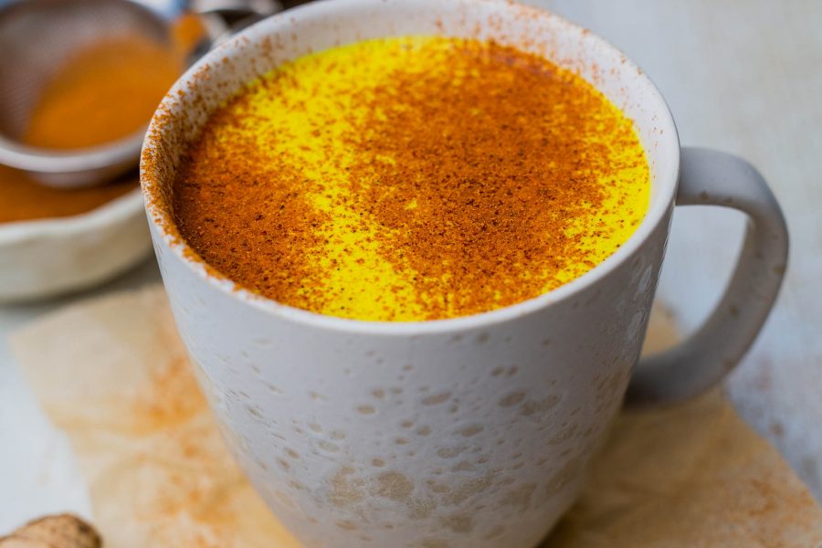 Turmeric for period pain, endometriosis and estrogen dominance plus White Chocolate Turmeric Latte with DHOW